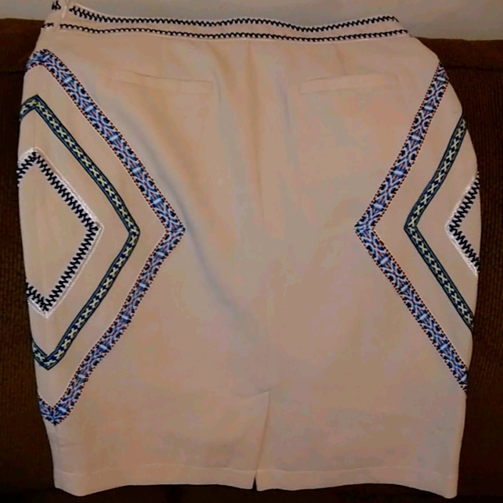 EVETTE geometric design Skirt